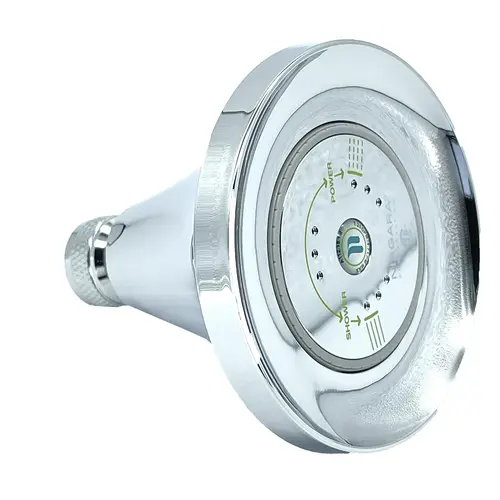 Single Wall Mount Low Flow Fixed Adjustable Shower Head 3-Spray 3.4" Chrome