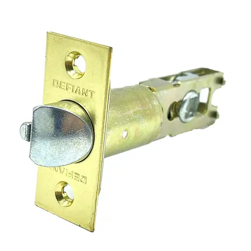Deadlatch 6-Way Adjustable Polished Brass