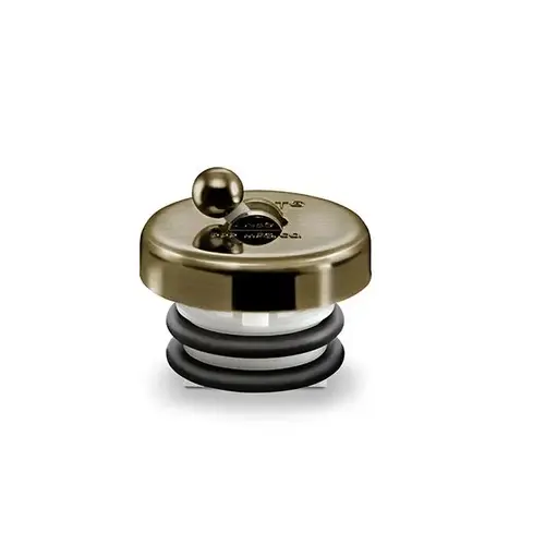 Flip It Tub Stopper Ant Brass USA Flip It Stopper Flip It Tub Stopper Ant Brass USA Flip It Stopper