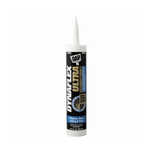 DYNAFLEX ULTRA Advanced Exterior Sealant, White, 40 to 100 deg F, 10.1 oz Cartridge DYNAFLEX ULTRA Advanced Exterior Sealant, White, 40 to 100 deg F, 10.1 oz Cartridge