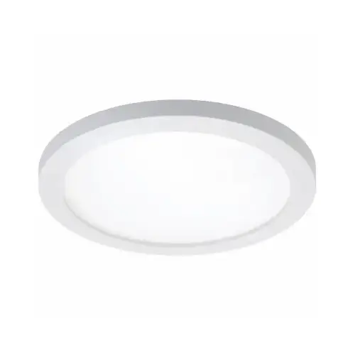 Recessed Surface Mount Light Trim SMD6 Matte Soft White 6" W LED 9 W Matte