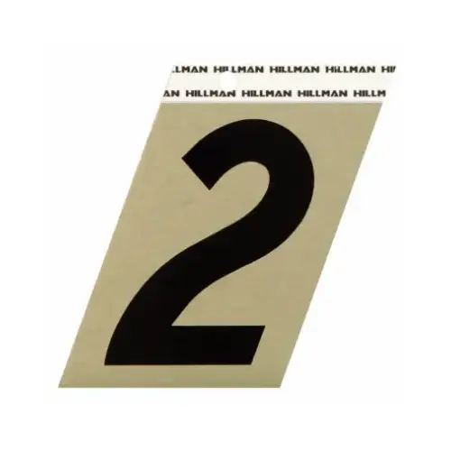 Number 3" Reflective Black Vinyl Self-Adhesive 2 Glossy Number 3" Reflective Black Vinyl Self-Adhesive 2 Glossy