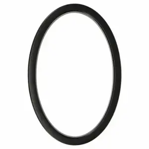 Hillman 844710 Number Distinctions 5" Black Steel Screw-On 0 Coated