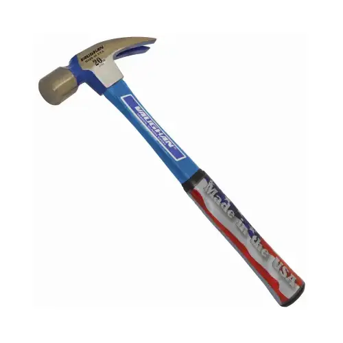 Hammer, 20 oz Head, Straight Claw, Smooth Head, HCS Head, 14 in OAL Hammer, 20 oz Head, Straight Claw, Smooth Head, HCS Head, 14 in OAL