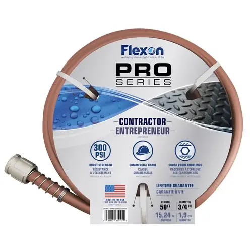 Contractor Grade Hose Pro Series 3/4" D X 50 ft. L Heavy Duty Contractor Grade Copper Copper Contractor Grade Hose Pro Series 3/4" D X 50 ft. L Heavy Duty Contractor Grade Copper Copper