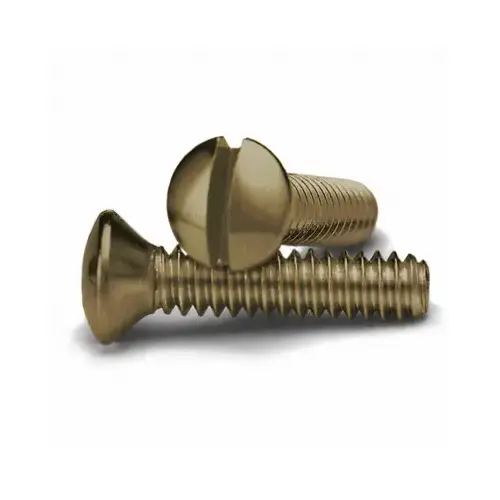Wall Plate Screws, Antique Bronze, 1/2-In - pack of 10 Wall Plate Screws, Antique Bronze, 1/2-In - pack of 10