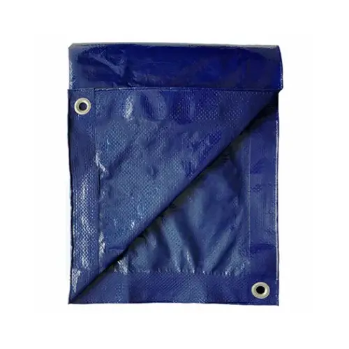 Storage Tarp Cover, Blue Polyethylene, 20 x 30-Ft.