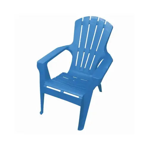 Adirondack II Chair, Contoured Seating & Back, Fade-Resitant Resin, Island Blue Adirondack II Chair, Contoured Seating & Back, Fade-Resitant Resin, Island Blue