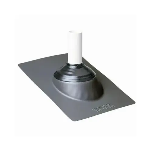 Galvanized Base Roof Flashing, Gray, 12 x 15-1/2-In. Galvanized Base Roof Flashing, Gray, 12 x 15-1/2-In.
