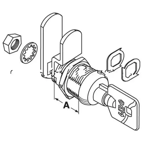 GEM 1000 Series Cam Lock GEM 1000 Series Cam Lock