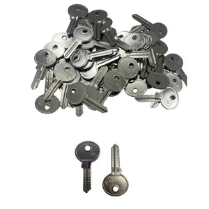 National Brand Alternative KEY BLANK HL1 Mailbox Lock Key Blank Nickel - pack of 50