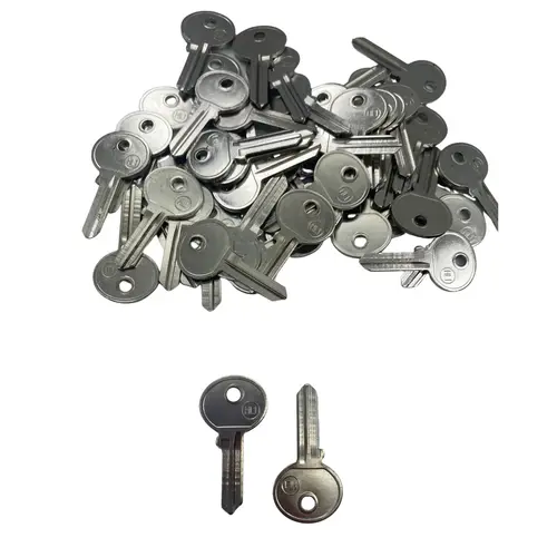 Mailbox Lock Key Blank Nickel - pack of 50 Mailbox Lock Key Blank Nickel - pack of 50