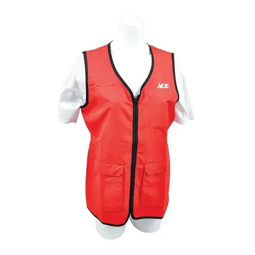 Vest No Snag L Women's Sleeveless V-Neck Red Red Vest No Snag L Women's Sleeveless V-Neck Red Red