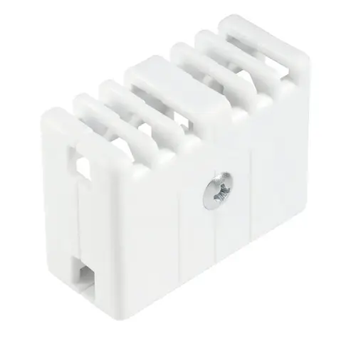 Joiner Plate FreeSlide 8.6" H X 7" W X .8" L Metal White Joiner Plate FreeSlide 8.6" H X 7" W X .8" L Metal White