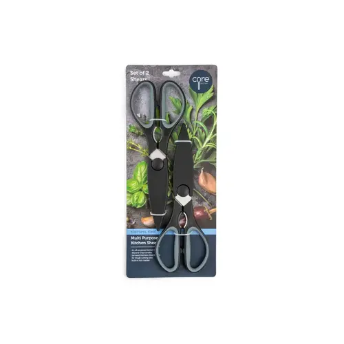 Shears Stainless Steel Kitchen 2 pc Black Shears Stainless Steel Kitchen 2 pc Black