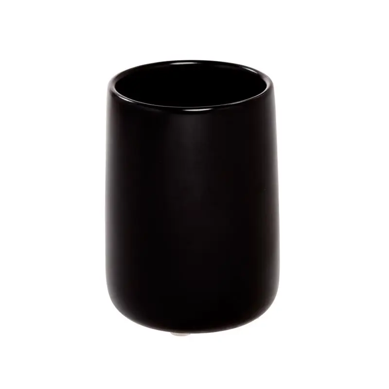 InterDesign Tumbler Eco Vanity Black Ceramic Black 28227 InterDesign Tumbler Eco Vanity Black Ceramic Black 28227