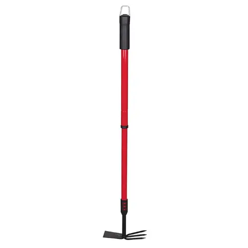 Hoe Rake 37" 3 Tine Steel Steel Handle