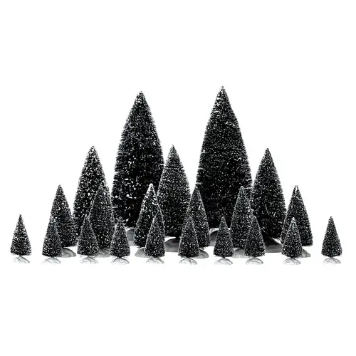 Christmas Specialty Decoration, 8.86 in H, Pine Trees, Polyester, Assorted - pack of 8 Christmas Specialty Decoration, 8.86 in H, Pine Trees, Polyester, Assorted - pack of 8