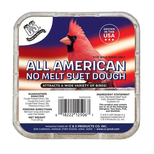 Dough Wild Bird Corn 11 oz - pack of 12 Dough Wild Bird Corn 11 oz - pack of 12