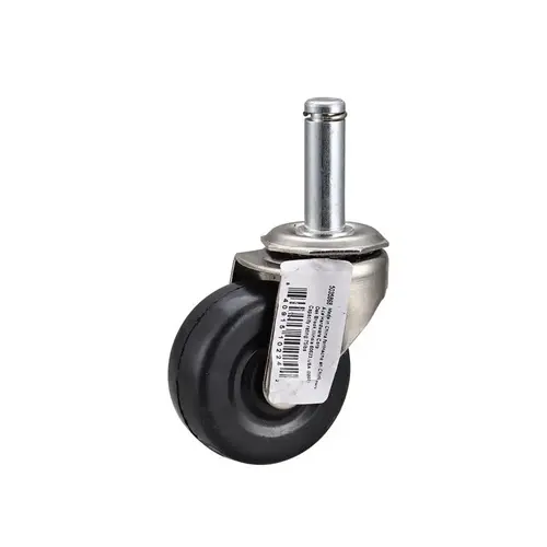 Caster 2" D Swivel Soft Rubber 80 lb Black Caster 2" D Swivel Soft Rubber 80 lb Black