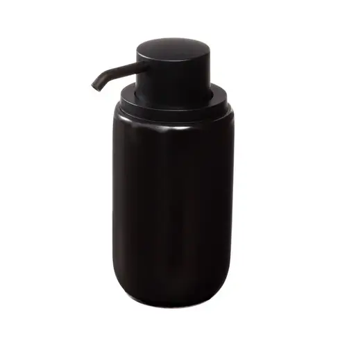 Soap Dispenser 12 oz Counter Top Pump Black - pack of 4
