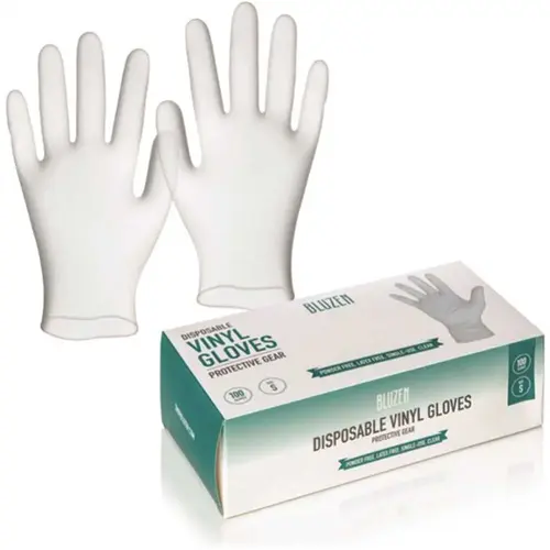 Medium Clear Vinyl Gloves - pack of 1000 Medium Clear Vinyl Gloves - pack of 1000