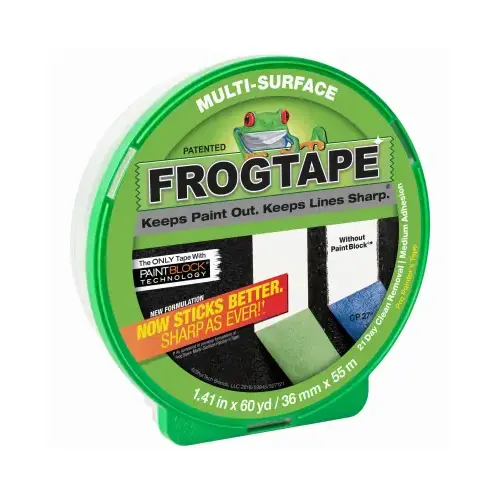 Painter's Tape 1.41" W X 60 yd L Green Medium Strength Green Painter's Tape 1.41" W X 60 yd L Green Medium Strength Green