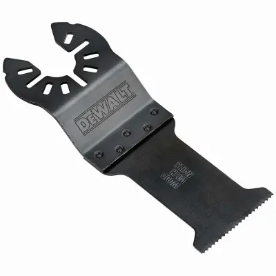 DEWALT Oscillating Blade Universal Fitment High Speed Steel Wood with Nails Black DWA4203