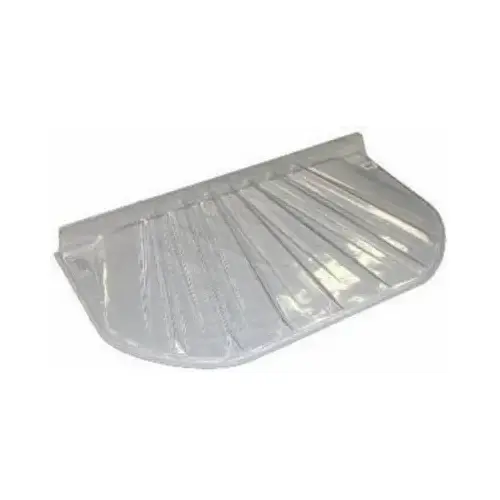 Low Profile Window Well Cover, Elongated, Fits 48 x 20 x 4 In.