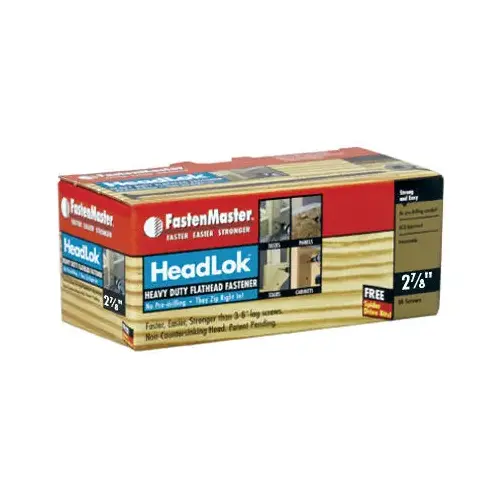 Deck Screws HeadLok 2-7/8" L Spider Flat Head Galvanized Deck Screws HeadLok 2-7/8" L Spider Flat Head Galvanized