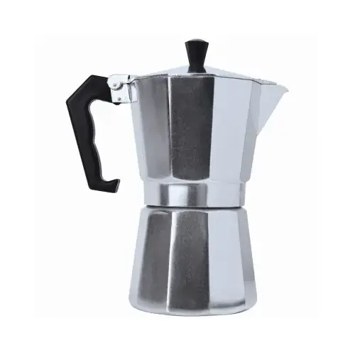 Stovetop Espresso Maker 6 cups Silver Silver Stovetop Espresso Maker 6 cups Silver Silver