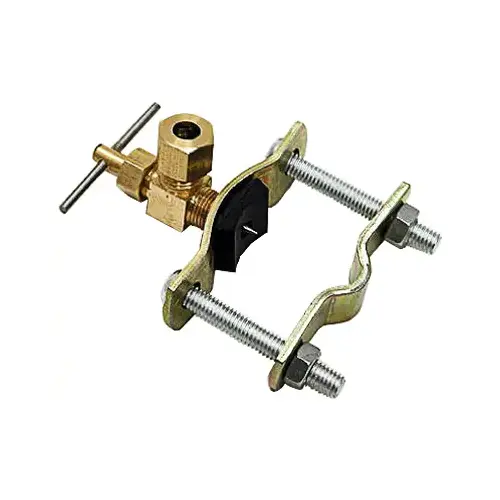 Saddle Valve, Self-Tapping, For: Evaporative Cooler Purge Systems Orange Saddle Valve, Self-Tapping, For: Evaporative Cooler Purge Systems Orange