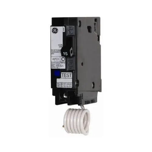 Circuit Breaker, AFCI, 15 A, 2 -Pole, 120/240 V, Plug Mounting Circuit Breaker, AFCI, 15 A, 2 -Pole, 120/240 V, Plug Mounting