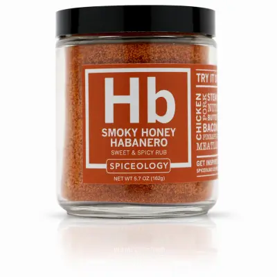 Spiceology Seasoning Rub Smoky Honey Habanero Sweet and Spicy 5.7 oz 10029