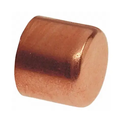 Copper Pipe Cap, 1/2-In. C