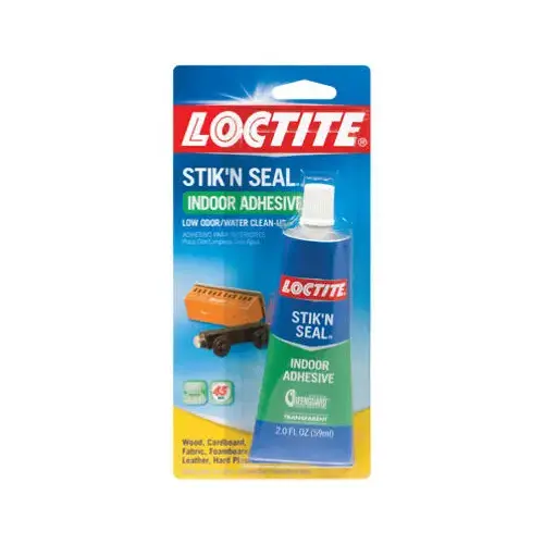 Adhesive Stik n Seal High Strength Glue 2 oz Clear - pack of 6 Adhesive Stik n Seal High Strength Glue 2 oz Clear - pack of 6