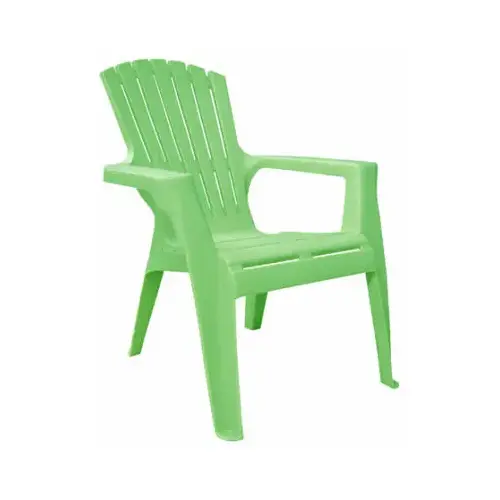 Chair Kids Adirondack Summer Green Polypropylene Frame Adirondack