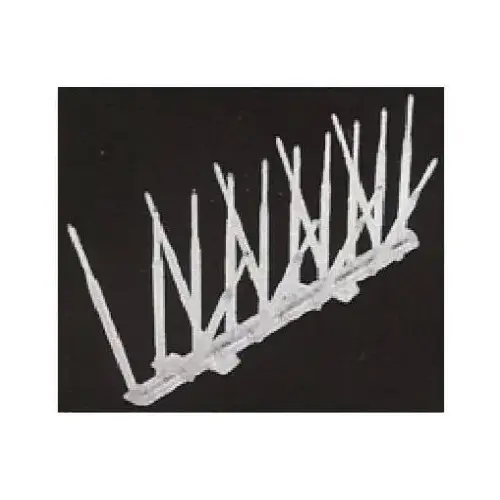 Bird Repelling Spikes For Assorted Species Clear Bird Repelling Spikes For Assorted Species Clear