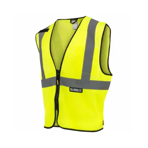 Safety Vest Reflective Class 2 Hi-Vis Green L Green