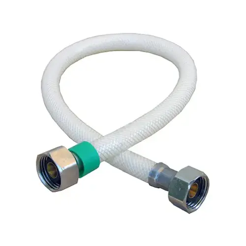 PolyFlex Connector 1/2" FIP X 1/2" D FIP 9" Vinyl