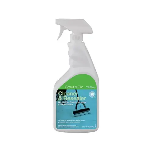 TileLab Cleaner and Resealer, 1 qt Spray Bottle, Fresh Citrus - pack of 3