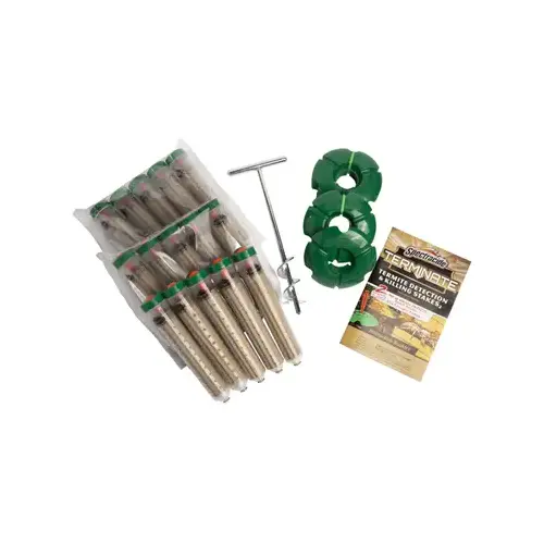 Termite Detection and Killing Stake, Solid, Odorless, Brown/Tan - pack of 15 Termite Detection and Killing Stake, Solid, Odorless, Brown/Tan - pack of 15