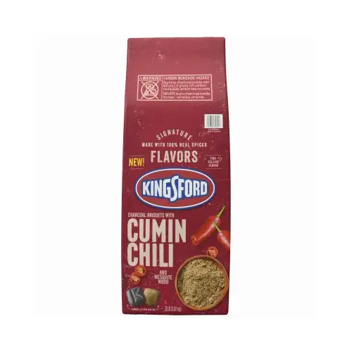 Charcoal Briquettes Signature Flavors All Natural Chili Cumin 8 lb