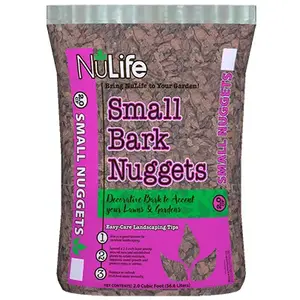 NuLife WNL03211 Nuggets Natural Bark 2 ft Natural