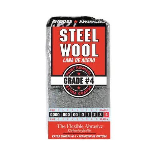 Steel Wool Pads, #4 Extra-Coarse pack of 12 Steel Wool Pads, #4 Extra-Coarse pack of 12