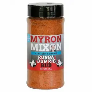 Myron Mixon MMR004 BBQ Rub Rubba Dub Rib 12 oz