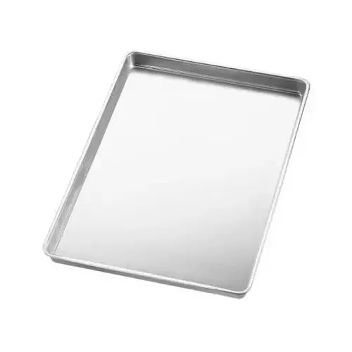 Jelly Roll Pan 10-1/2" W X 15-1/2" L Silver Silver