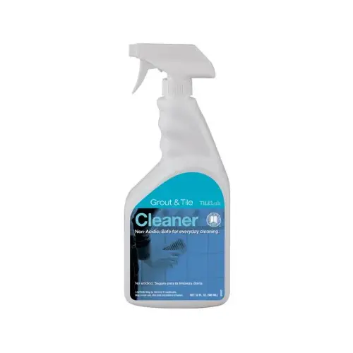 TileLab Grout and Tile Cleaner, Liquid, Milky White, 32 fl-oz, Spray Bottle