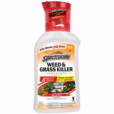 SPECTRACIDE HG-96804 Weed & Grass Killer2 32 Oz. Concentrate with Accumeasure System