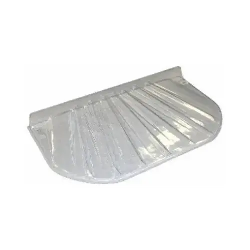 Low Profile Window Well Cover, Rectangle, Fits 57 x 25 x 4 In.